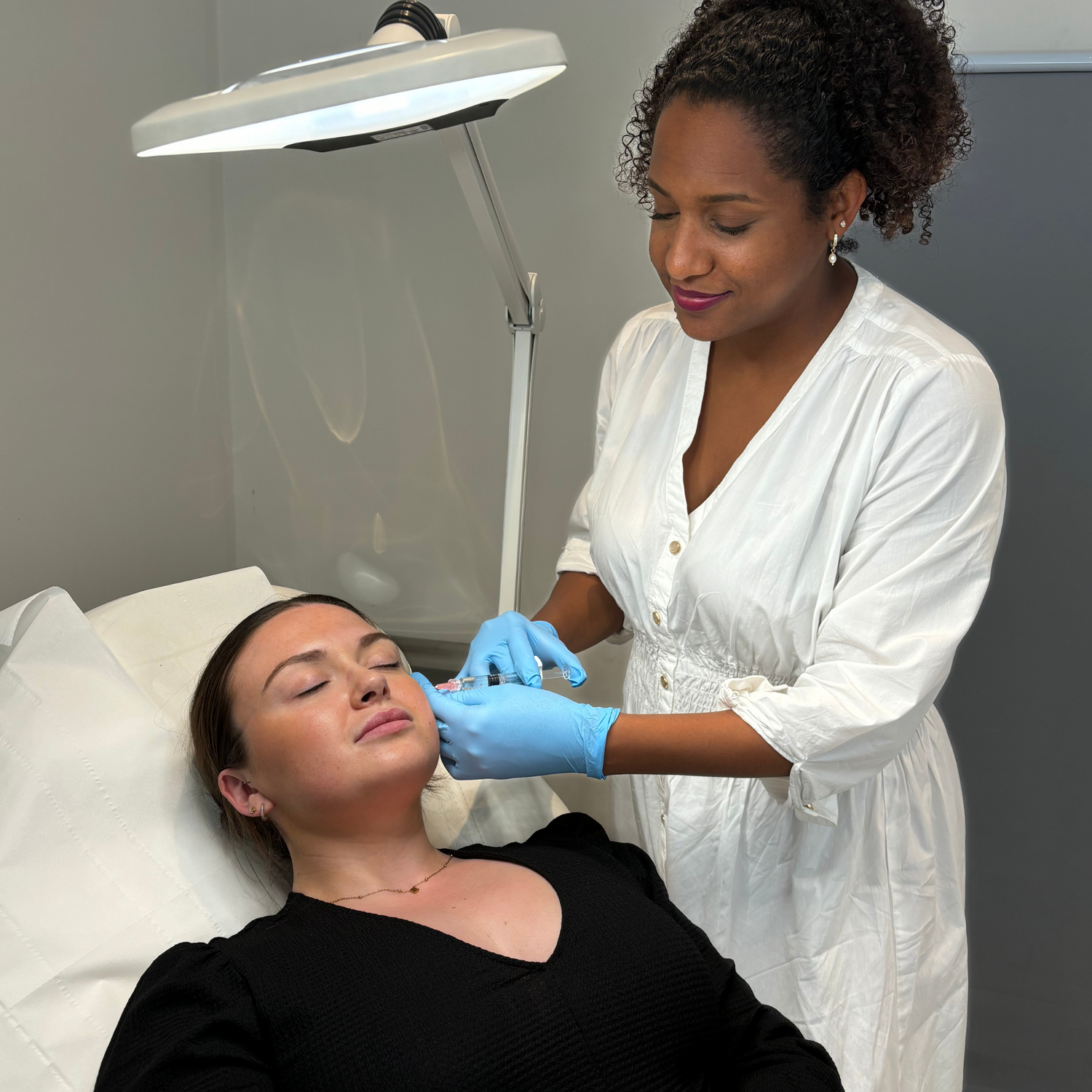polynucleotides treatment with Dr Dara at Medicetics, a leading skin clinic in Central London, as seen in Tatler