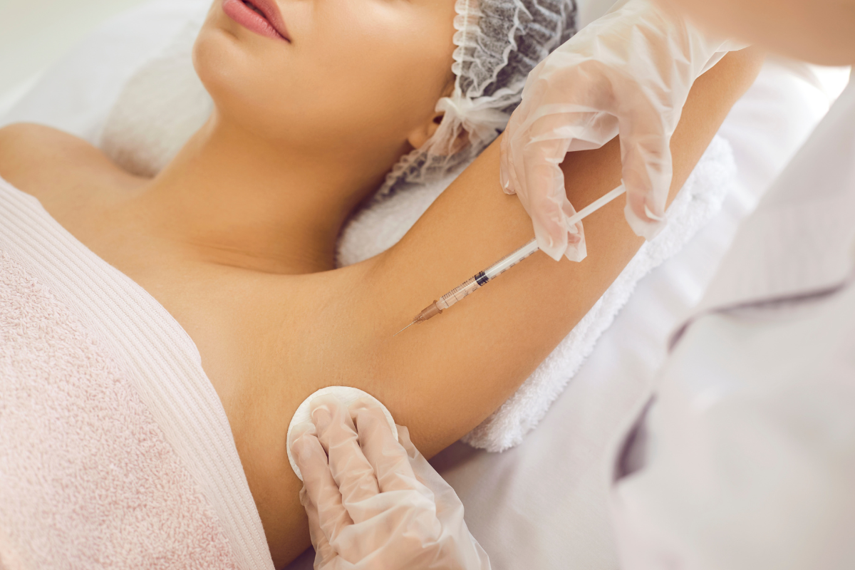 Botox for Excessive Sweating at Medicetics, a Doctor-led clinic