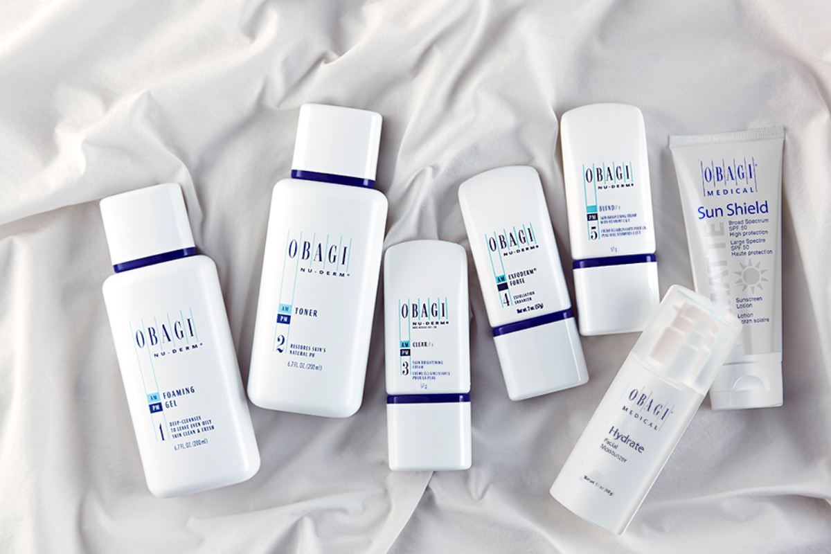 Obagi Nuderm prescription skincare for pigmentation and scarring